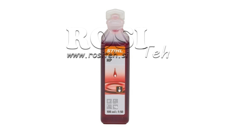 ACEITE STIHL HP 2T 1:50 ROJO, 100ml