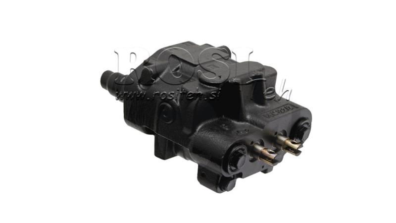 VALVĂ DE CONTROL HIDRAULIC DLM-122/2 2xP80 L/min SENSIBILITATE LA ÎNCĂRCĂTURĂ CU FUNCȚIE FLOAT