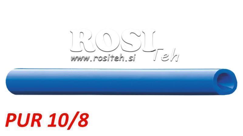 PU 10/8 HOSE DE AER POLIURETAN ALBASTRU