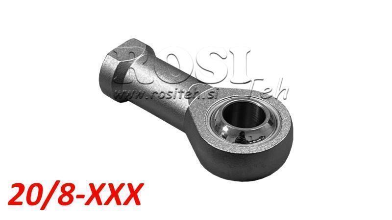 DI MONTERING FOR PNEUMATISK SYLINDER PCAI 20/8 (M8x1.25)