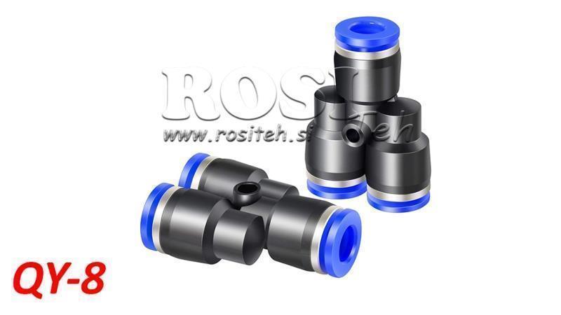 PNEUMATISK PLUGG Y ANSLUTNING TPA UTAN GÄNGA QY-8