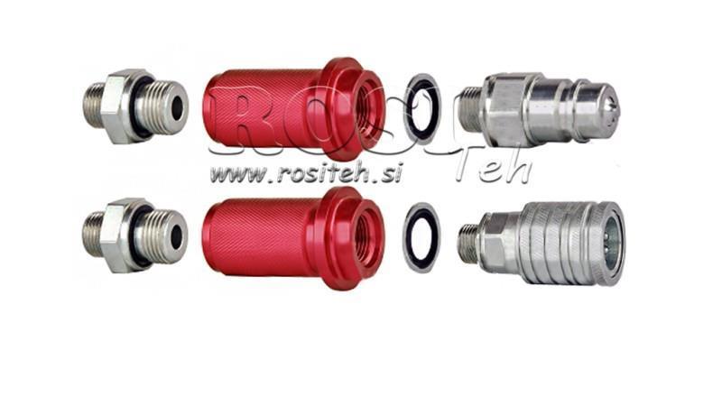 HANDTAG FÖR SNABBKOPPLING MARKERING M22-1/2 RÖD