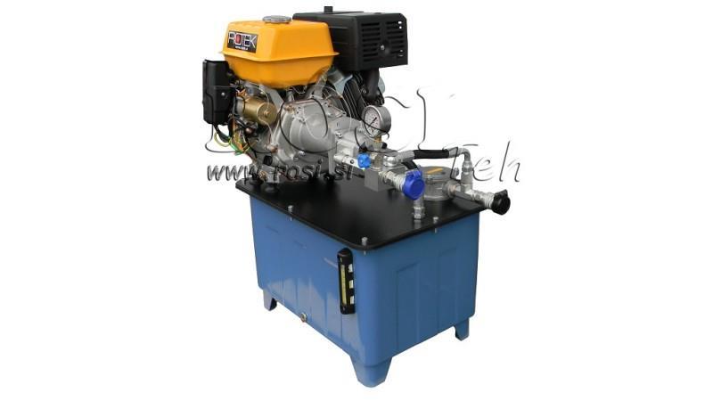 GENERATOR PE BENZINĂ 420cc ASAMBLARE 43.2 lit - rezervor 70 lit