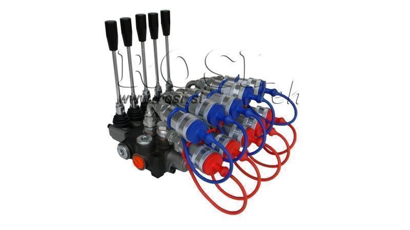 HYDRAULINEN VENTTIILI 5xP40 LAAJENEMINEN