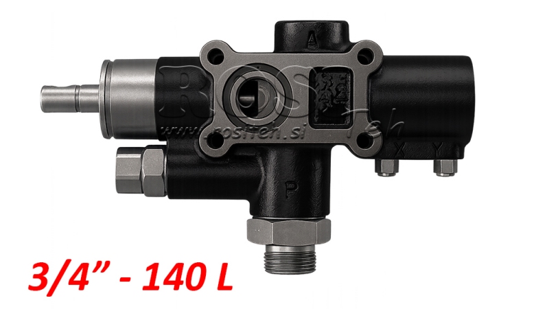 VÁLVULA HIDRÁULICA DE VOLQUETE CAMIÓN 3/4 - 140LIT