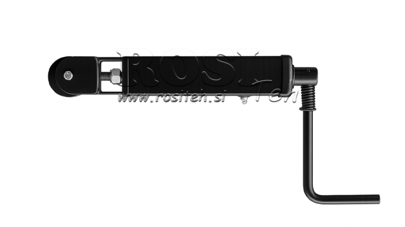 РЕЗБОВА ДРЪЖКА ЗА РЪЧЕН ТОРМОЗ НА ПРИЦЕП С ПУЛИ