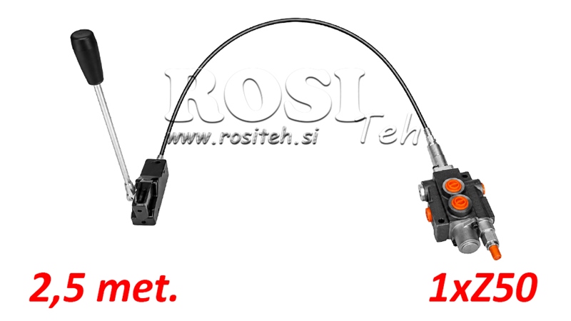 KIT 1xZ50 + JOYSTICK 1 POSISJON L2500