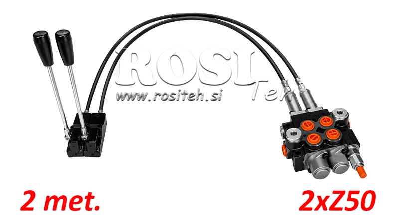 KIT 2xZ50 + JOYSTICK 1 POSISJON L2000