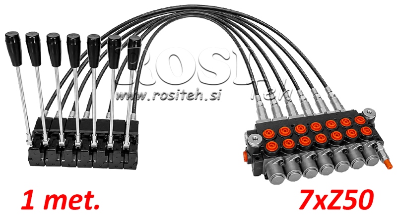 KIT 7XZ50 + JOYSTICK 1 POSISJON L1000