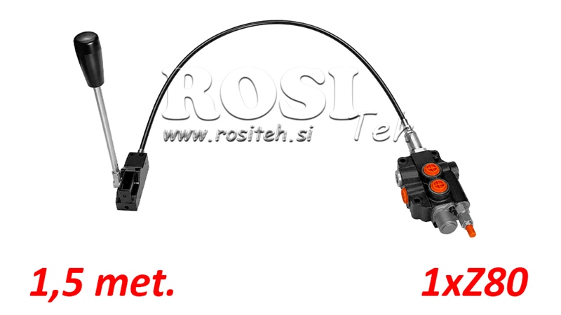 KIT 1xZ80 + JOYSTICK 1 POSISJON L1500
