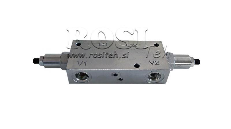 VALVĂ DE SUPRA-CENTRU 3/8