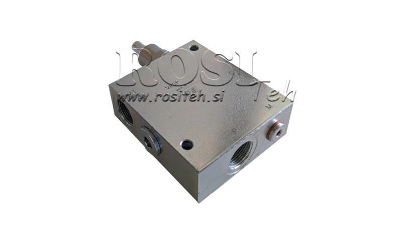 ДВОЙЕН СКОРОСТЕН ВЕНТИЛ КУБ HI-LO VRSP V1230 95лит - 350бар