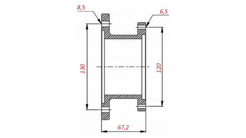 CLOCHE POUR POMPE HYDRAULIQUE - MONTAGE DIRECT