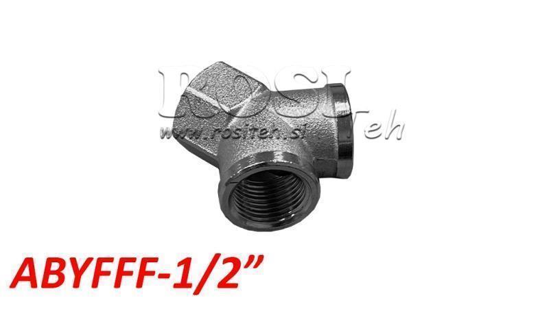 ПНЕВМАТИЧЕН КЛАСИЧЕСКИ Y КОНЕКТОР ABYFFF-012