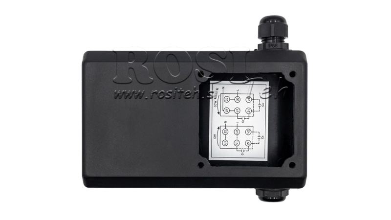 PVC KOBLINGSBOKS FOR ELEKTRISK MOTOR