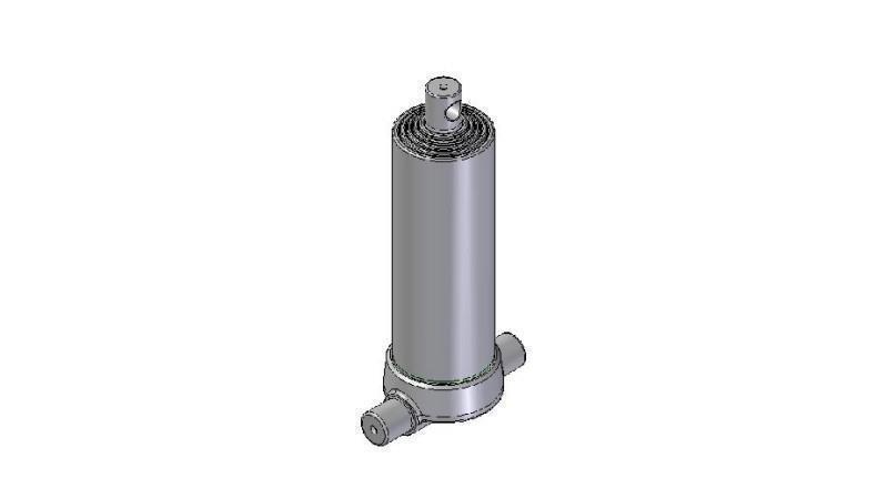 3594F -TELESCOPISK CYLINDER INFERIOR – HÅL 5 GRADER SLAG 1490 FI 124