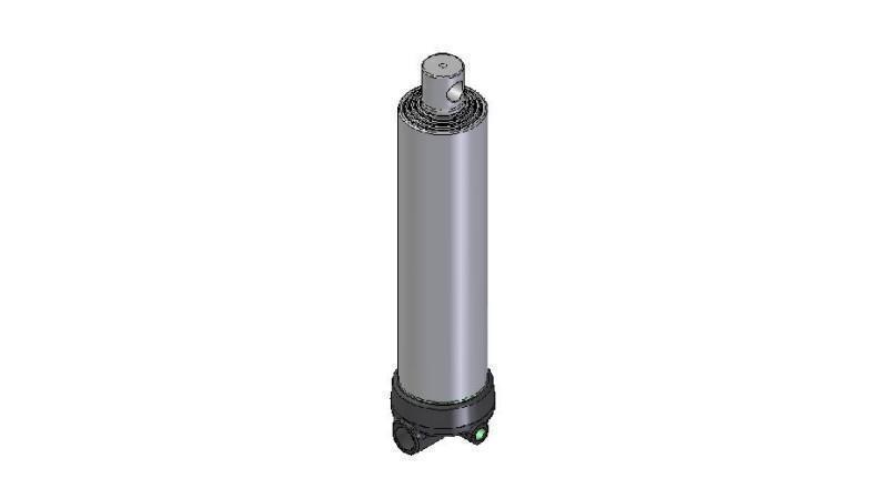 3648F -TELESKOPICKÝ CYLINDER DIERA - DIERA 4 KROKY ZDVIH 1710 FI 124