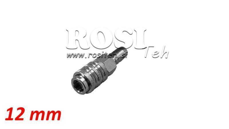 ACCOPPIAMENTO RAPIDO PNEUMATICO FEMMINA ABETE 12mm - DN7.2