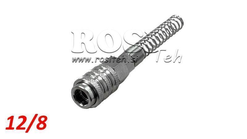 CUPLARE RAPIDĂ PNEUMATICĂ FEMEIE SPRING 12/8 - DN7.2