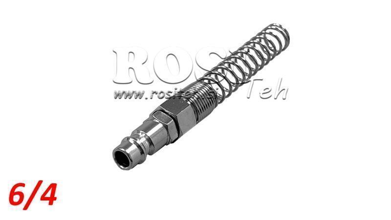 PNEUMATICKÉ RÝCHLOPŘIPOJENIE MUŽSKÉ JARNÉ 6/4 - DN7.2