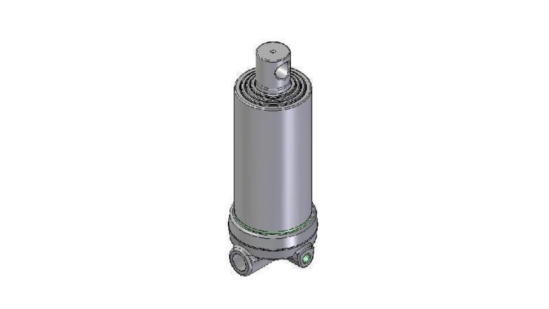 4641F -TELESKOPICKÝ CYLINDER DIERA - DIERA 4 KROKY ZDVIH 1040 FI 152