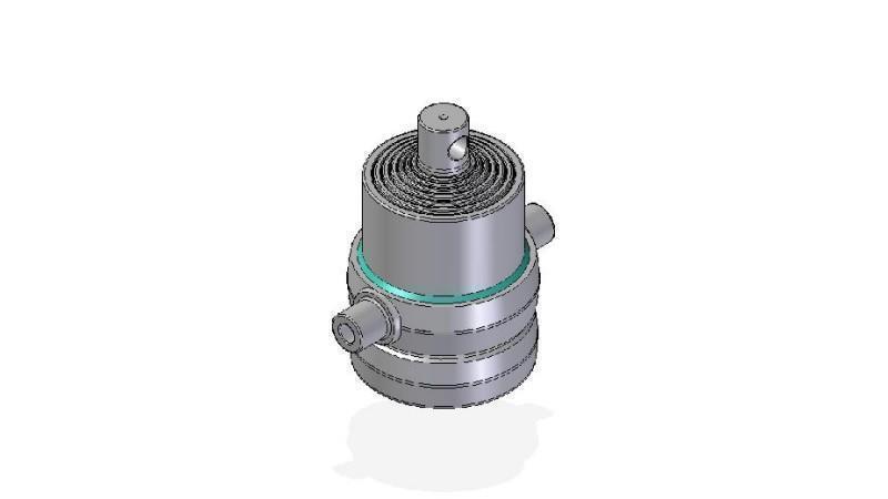 7015F -CILINDRU TELESCOPIC STANDARD/GAURĂ 7 ETAPE CURS 1135 FI 190