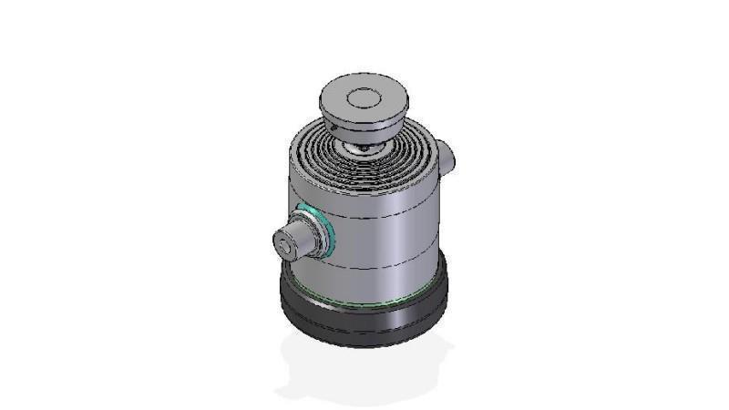7081S - TELESCOPISK CYLINDER STANDARD/BOLL 7 STEG RESA 1632 DIAMETER 300