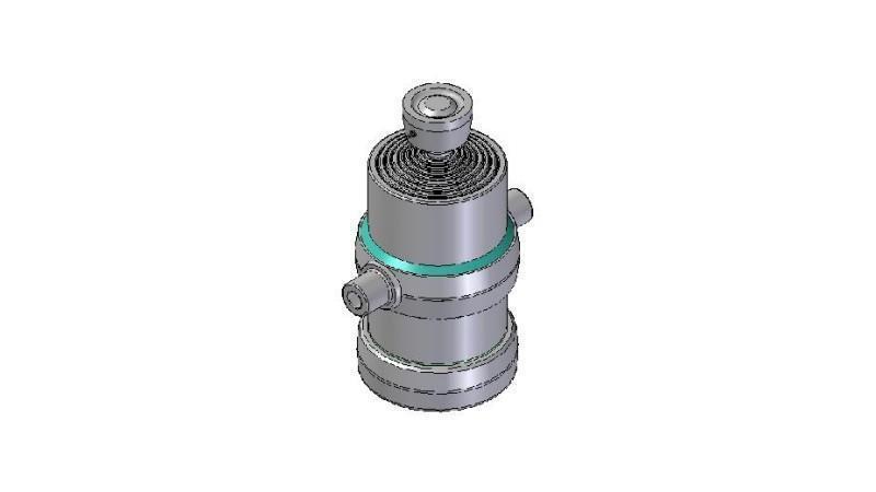 8004S - CILINDRO TELESCOPICO STANDARD/PALLA 8 STADI VIAGGIO 1940 DIAMETRO 190