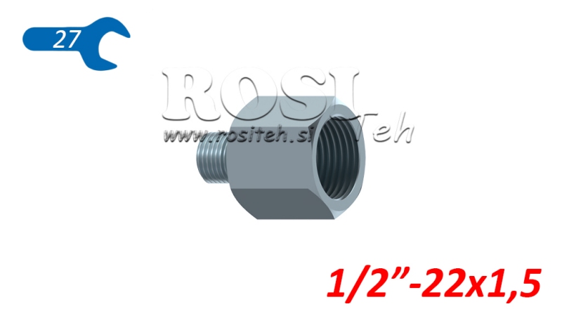 HYDRAULICKÝ ADAPTÉR SAMEC–SAMICA 1/2-22x1,5