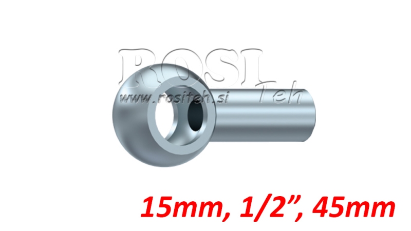 FURTUN METALIC BANJO 1/2 45mm