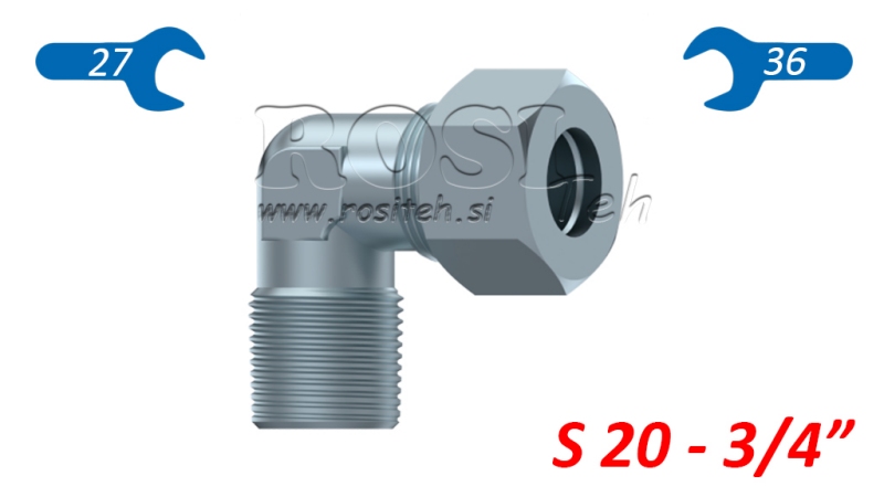 HYDRAULISK KOBLING FITTING NZ