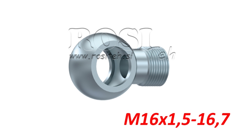 HYDRAULICKÁ OČKOVÁ PRÍPOJKA M16x1,5-16,7