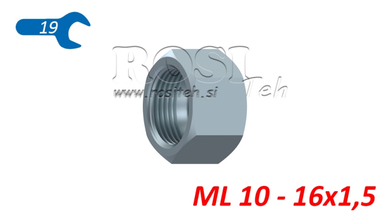 HIDRAULIČNA MATICA ML 10 - 16x1,5