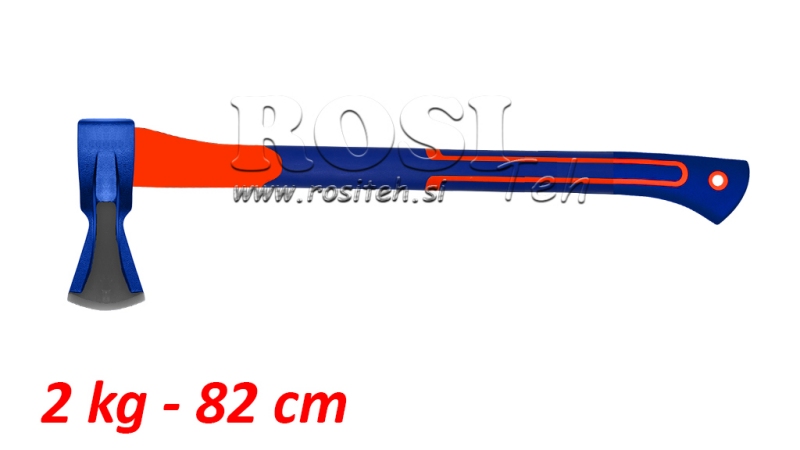 DALĪŠANAS CIRVIS 2 KG OGLU ROKA 82 CM