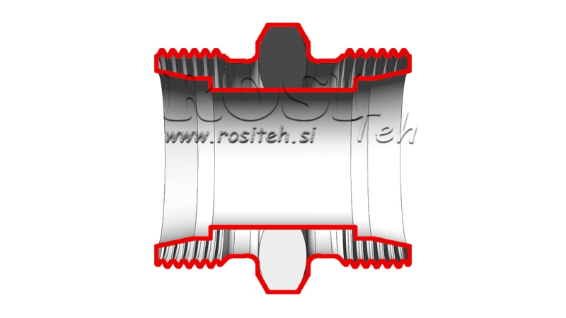 HYDRAULISK DUBLETTAKT SYLINDER DS25