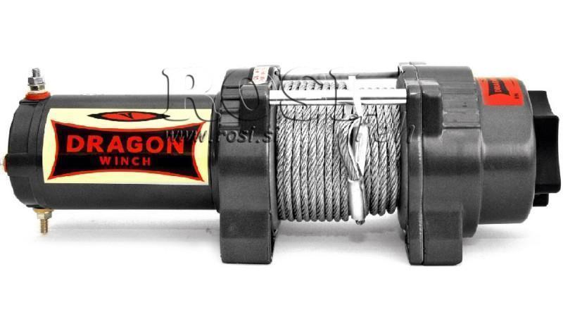 WINCH ELECTRIC 12 V DWH 4500 HD - 2041 kg