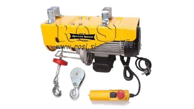 WINCH ELÉCTRICO DE 230 V DWI 125/250 kg