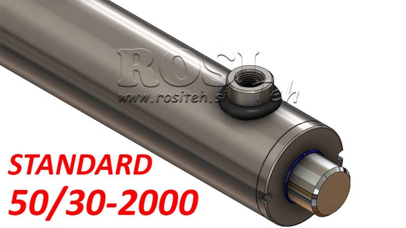 SIŁOWNIK HYDRAULICZNY STANDARD 50/30-2000