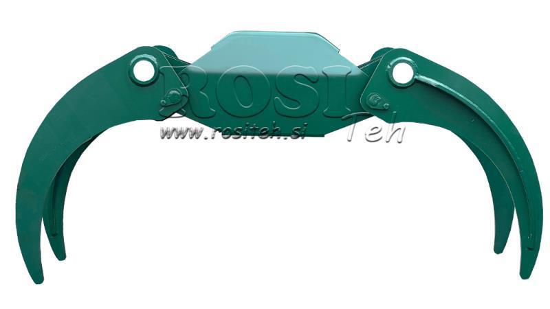 LESNICKÉ DRAPÁKY NA BIOMASU LG2500 KG - 1500 MM