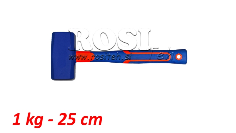 VORSCHLAGHAMMER 1 KG CARBONSTIEL 25 CM