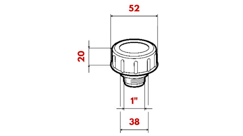 FILLING PLUG 1 WITH VENT