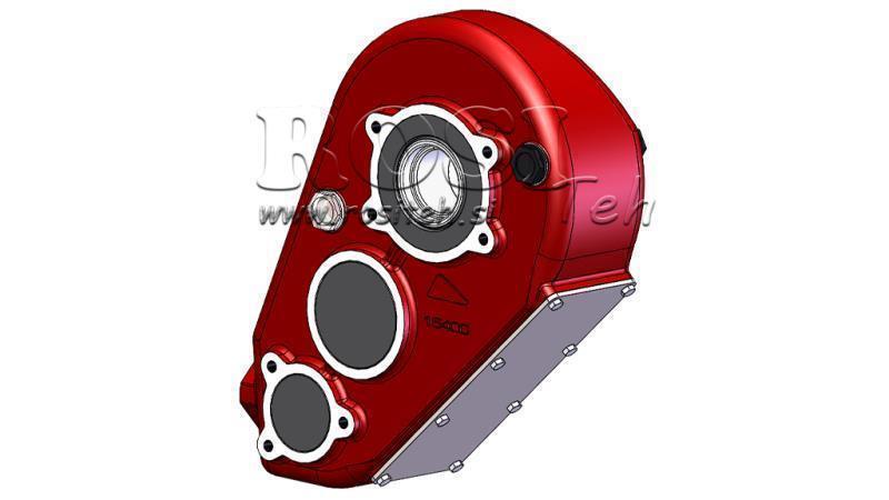 СКОРОСТНА КУТИЯ - СКОРОСТНА КУТИЯ RT650 ЗА ХИДРАВЛИЧЕН МОТОР MP/MR/MS СЪС СЪОТНОШЕНИЕ 37.8:1