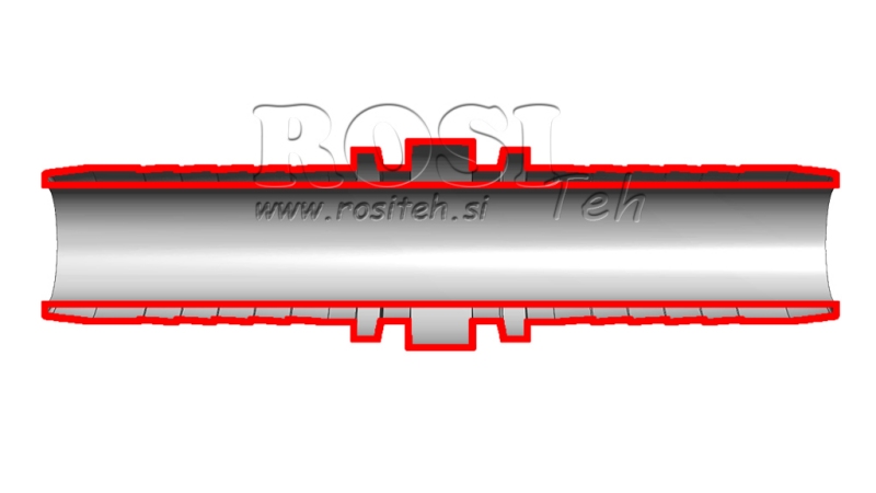 HIDRAVLIČNI SPOJNI ČLEN ZA CEV DN06