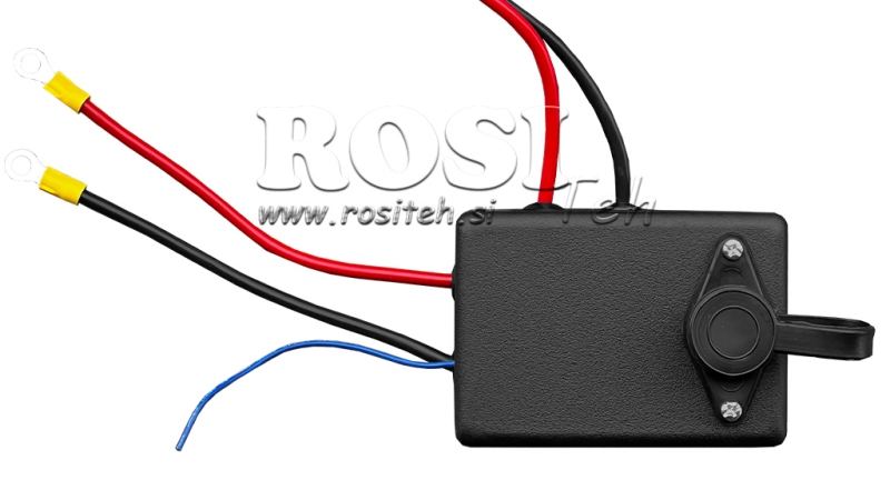 12 V ELEKTRIČNO VITLO RS-3500 - 1585 kg - SINTETIČKO UŽE - ECO