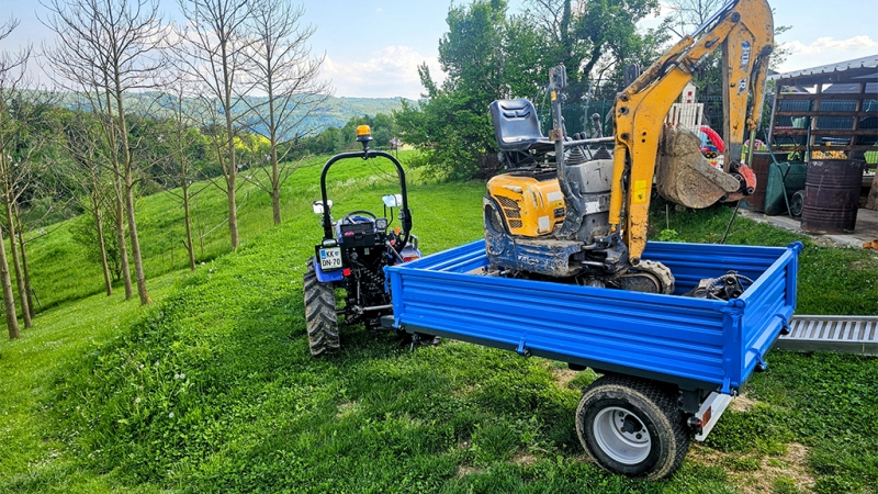 SIDE PANEL FOR TIPPSLEP 6 METRE - HØYDE 500 MM