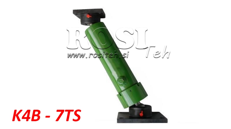 TELESKOPSYLINDER 4 UTTREKK 900MM K4B-7TS