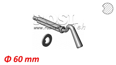 KLIN ENOJNI UTOR ZA KROGLO KIPER KESONA fi 60