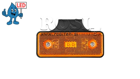 LUZ DE MARCACIÓN LED NARANJA 12V