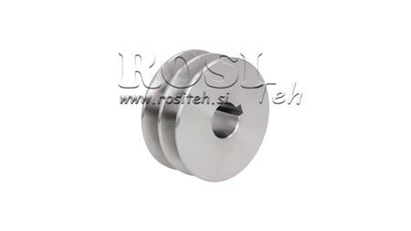 PULLEY 2x13 fi80/19mm