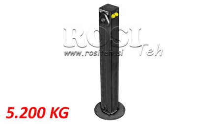 HIDRAULIKUS TÁMASZTÓ LÁB KÉTIRÁNYÚ 5,2 TONNA 500mm